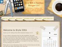 Tablet Screenshot of bryteidea.com